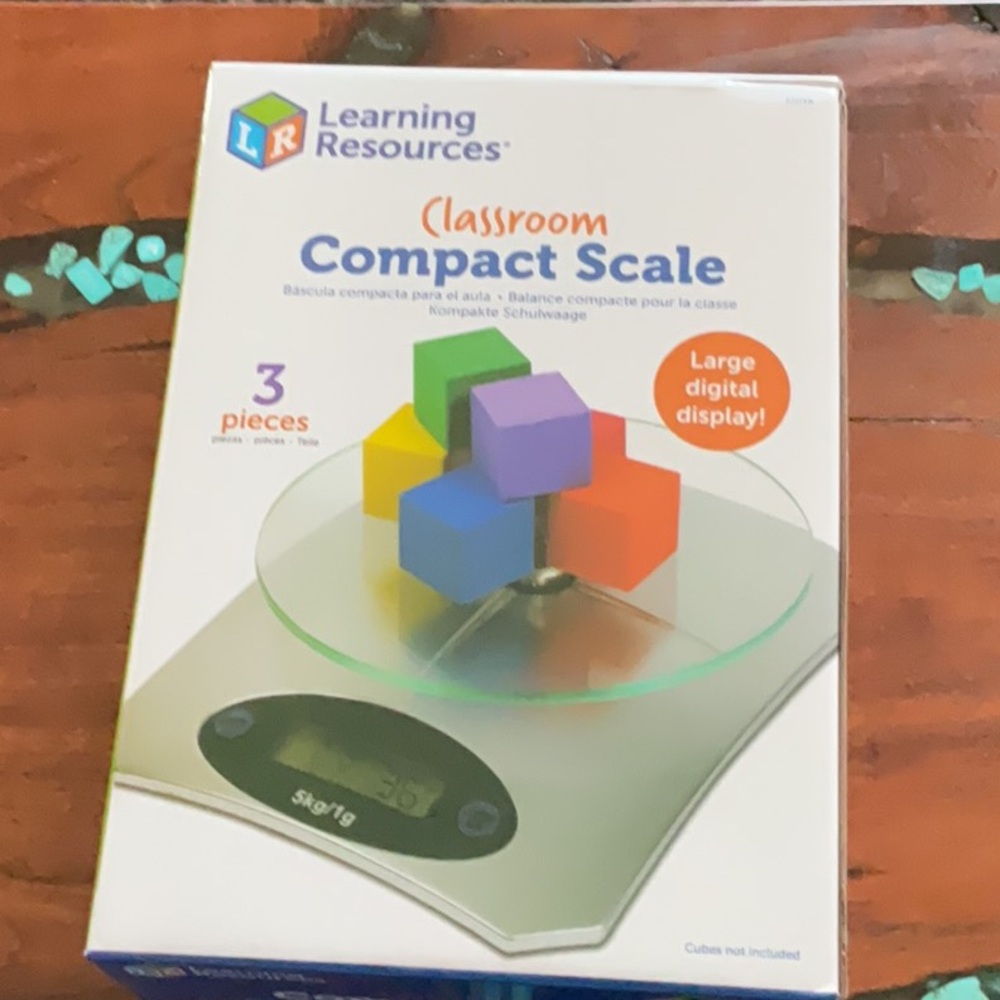 Learning Resources Compact Classroom Home Scale